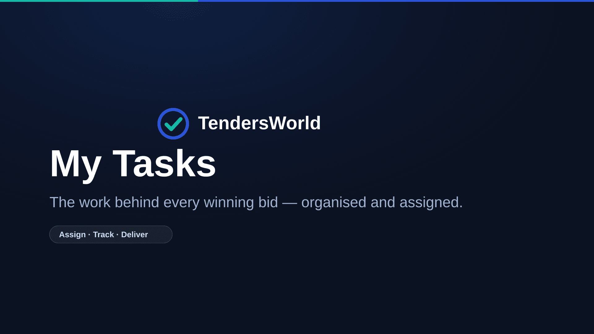 My Tasks demo video